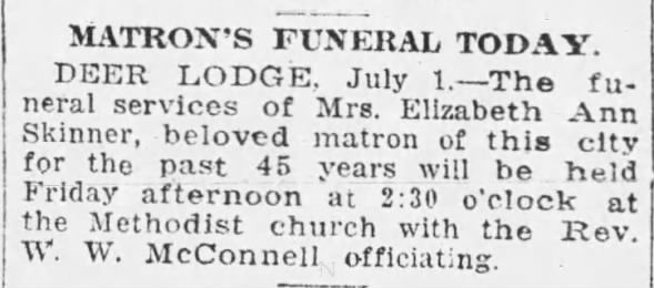 Clipping from The Anaconda Standard
